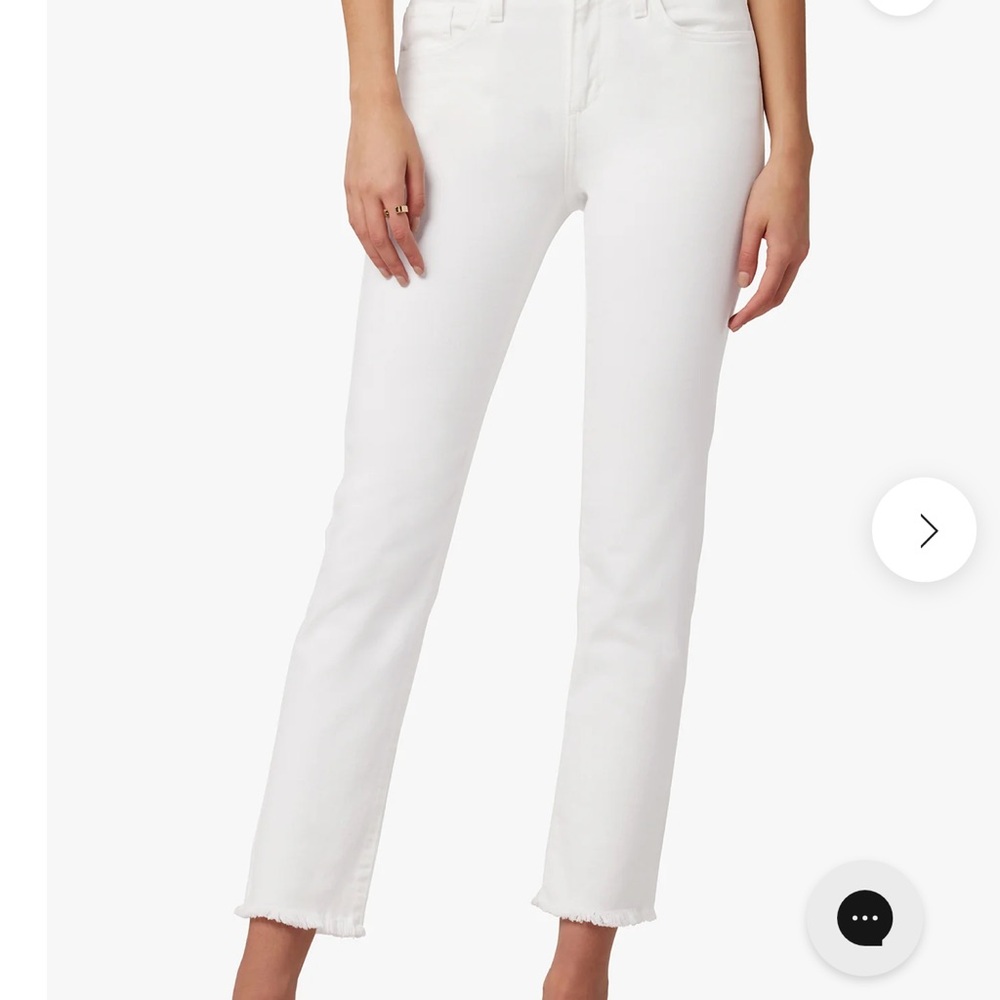 Joe's Jeans Women's Straight Leg White Jeans